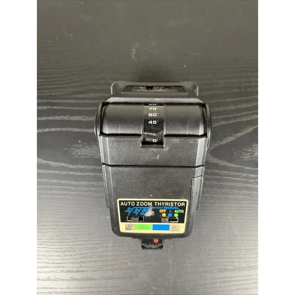 Vintage‎ Crown Auto Zoom TW-3600 Thyristor Camera Flash
